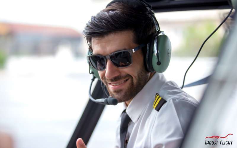 Pilot with a beard