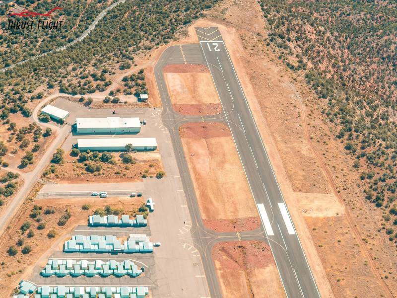 Runway blast pad or stopway