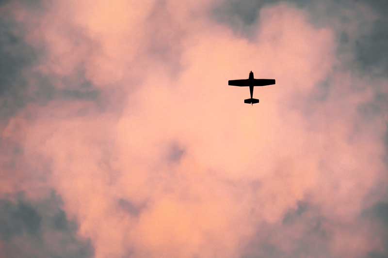 Use your private pilot license to take a business trip