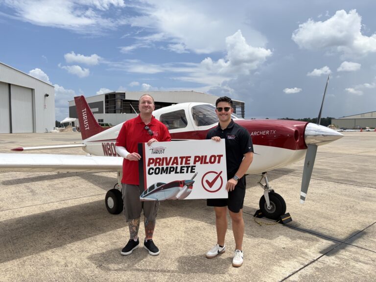 Checkride pass photo – Benjamin R.
