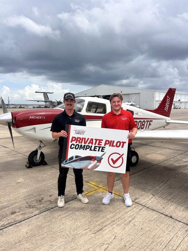 Checkride pass photo – Connor R.
