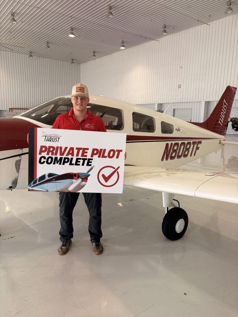 Checkride pass photo – Wade N.