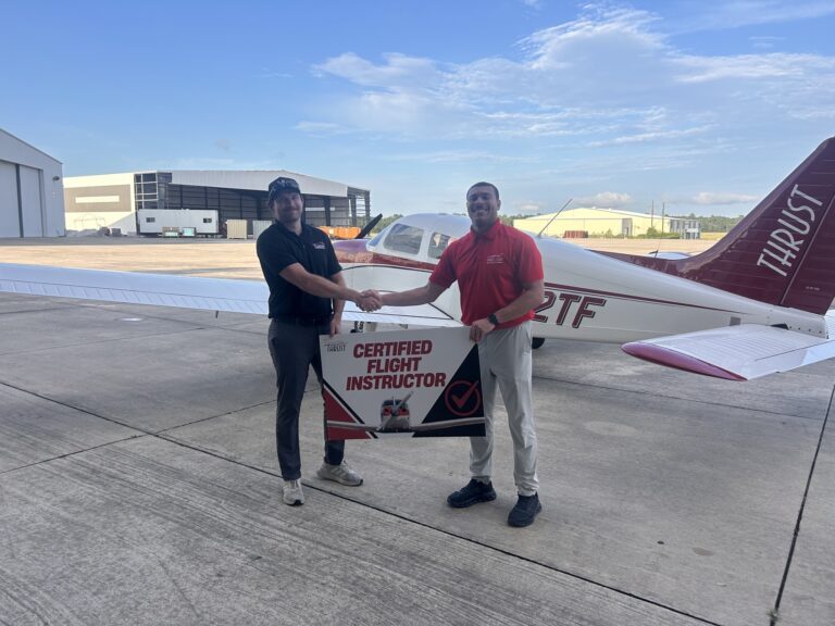 Checkride pass photo – Xavier L.