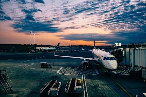 Airline at the gate
