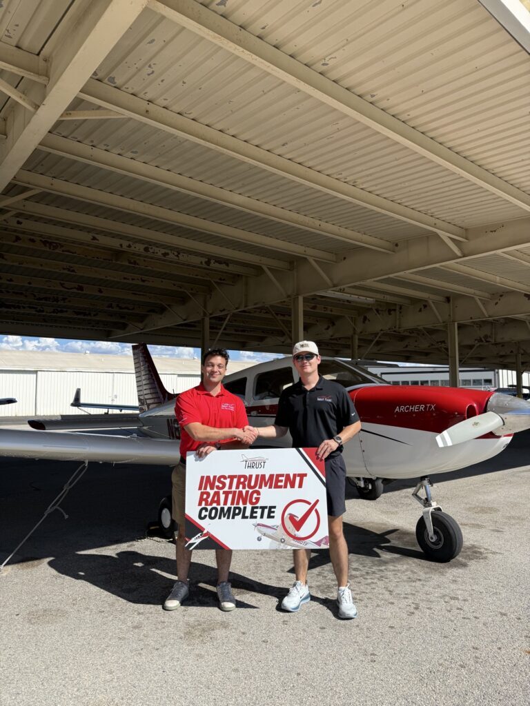 Checkride pass photo – Troy K.