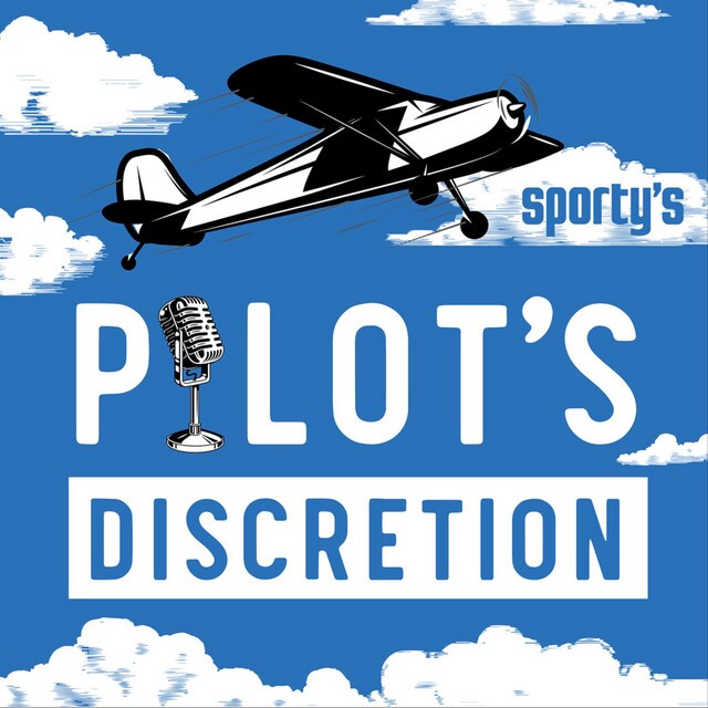 Pilot's Discretion aviation podcast logo