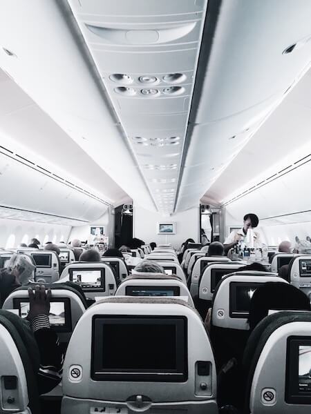 Inside airline