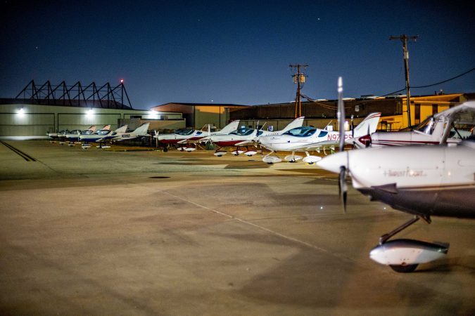 Train at a flight school instead of going to an aviation college