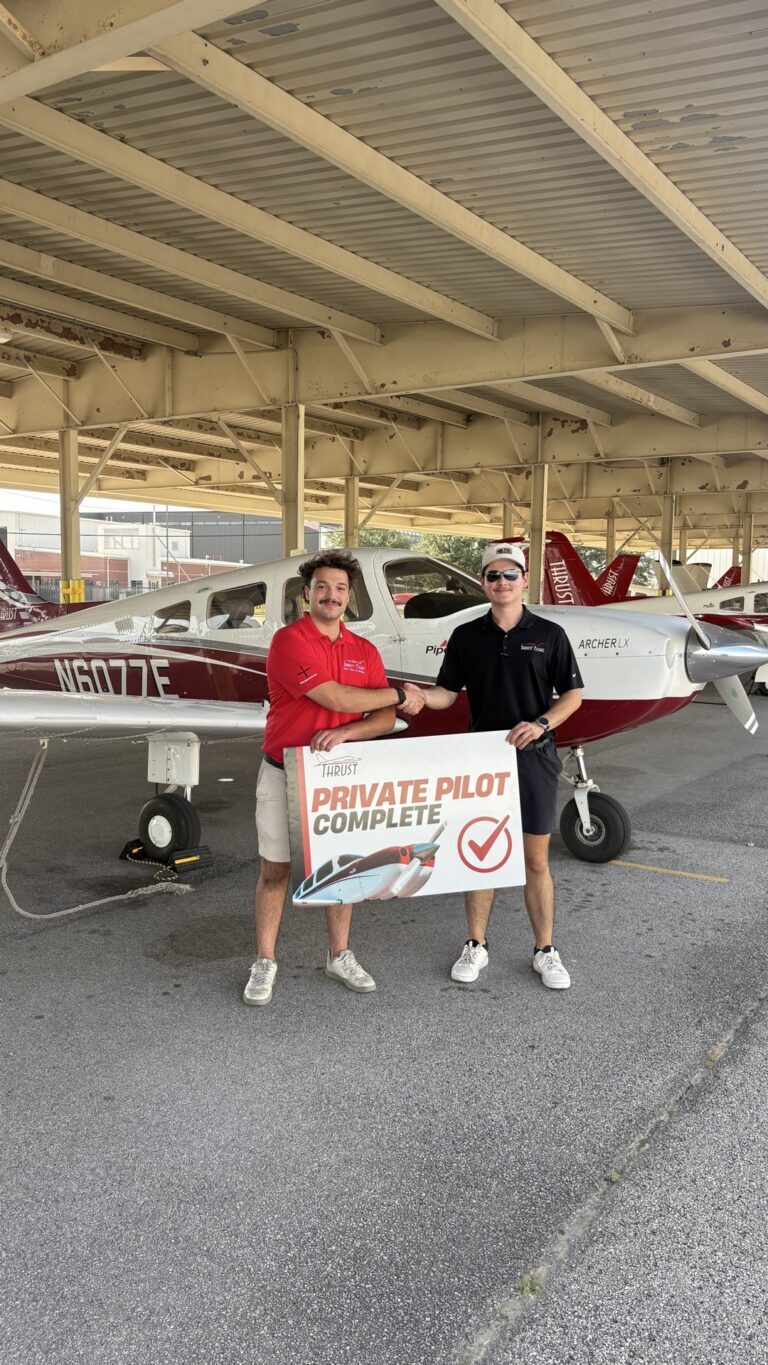 Checkride pass photo – Troy K.