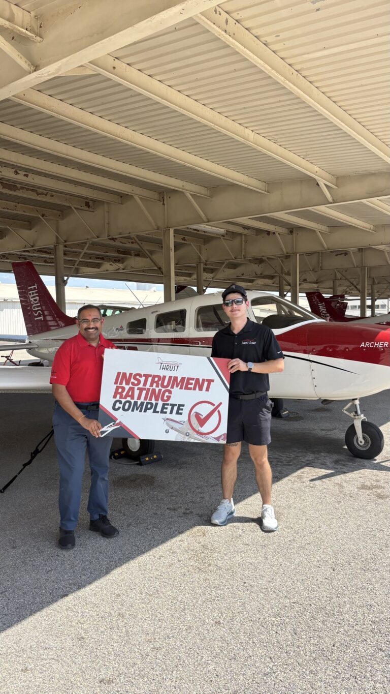 Checkride pass photo – Stavan R.