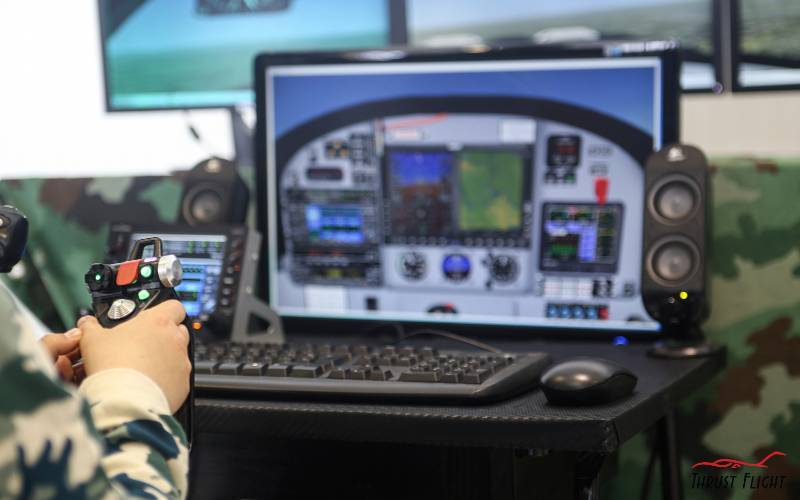 setting up a home flight simulator