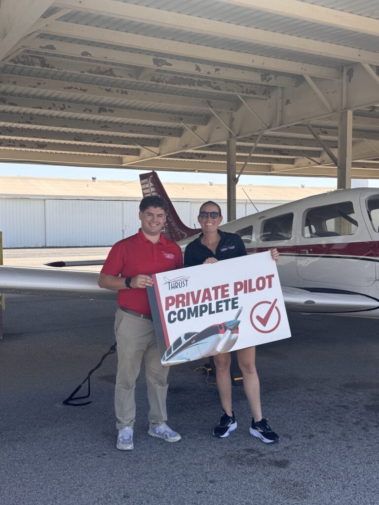 Checkride pass photo – Austin E.