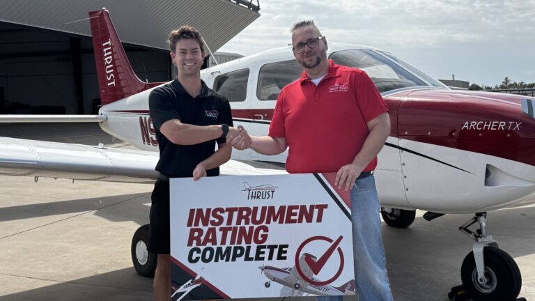 Checkride pass photo – Danny R.