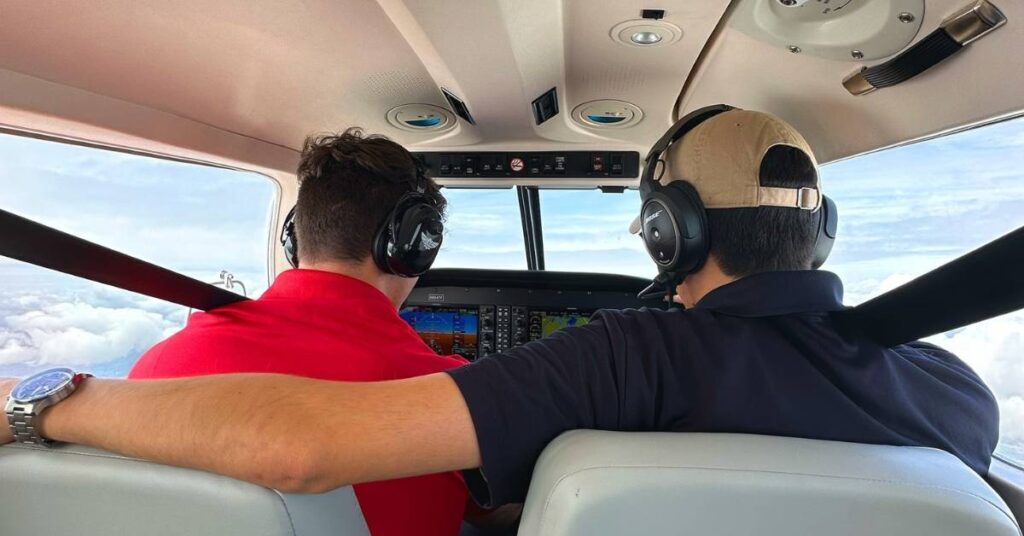first flight lesson