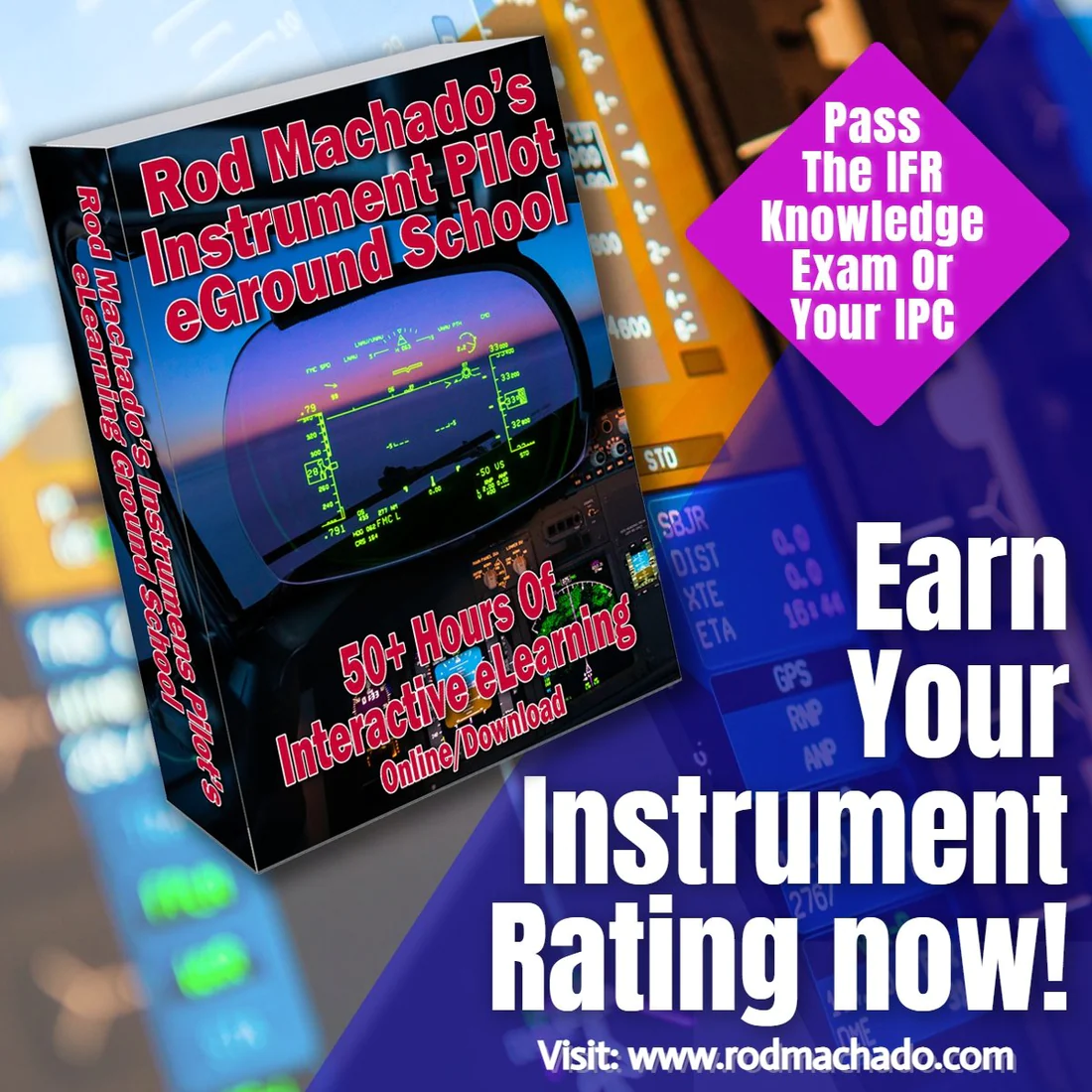 Rod Machado's Instrument Pilot eGround School