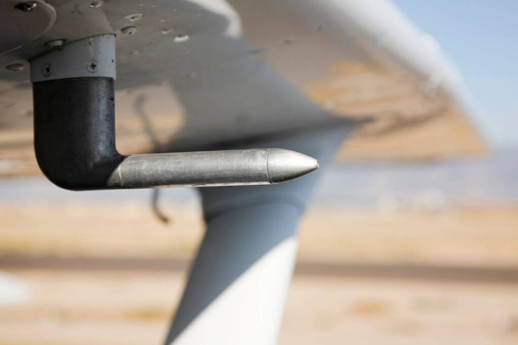 PItot tube on cessna