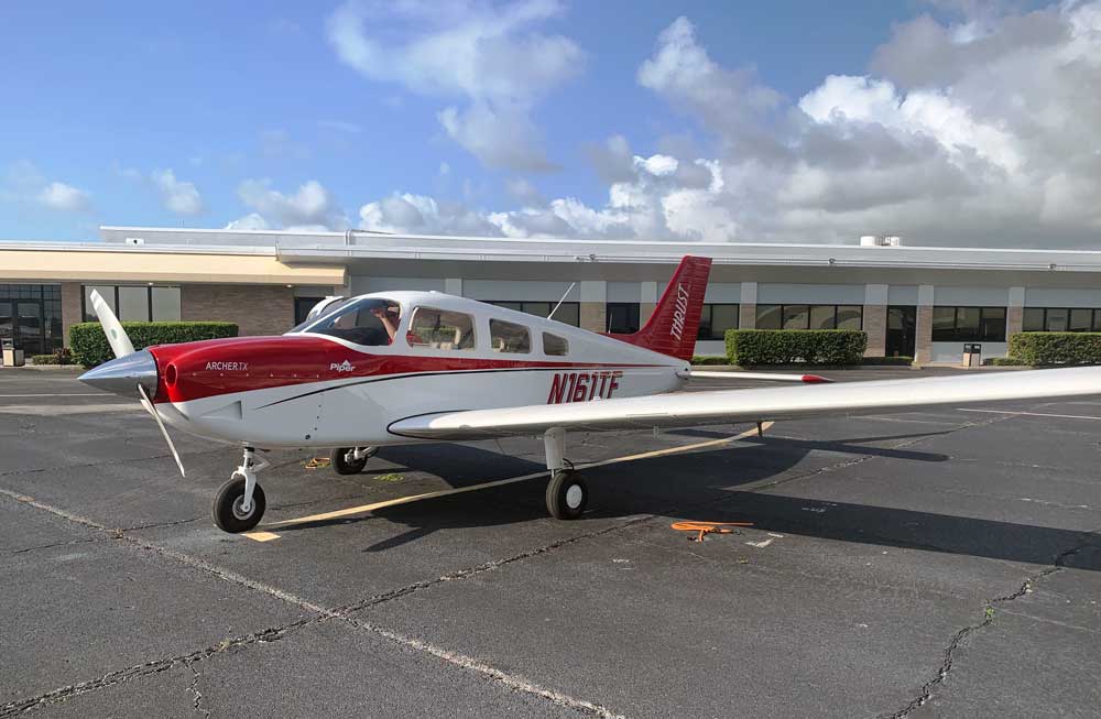 Thrust Flight Piper Archer