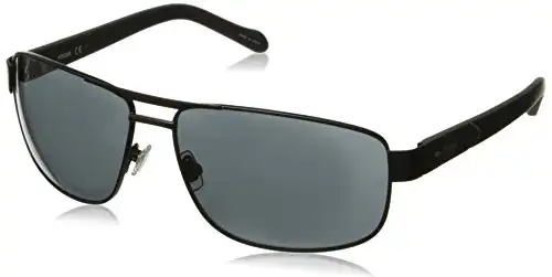 Fossil Men's FOS3060s Rectangular Sunglasses