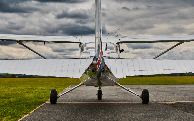 Small Airplane on the ground