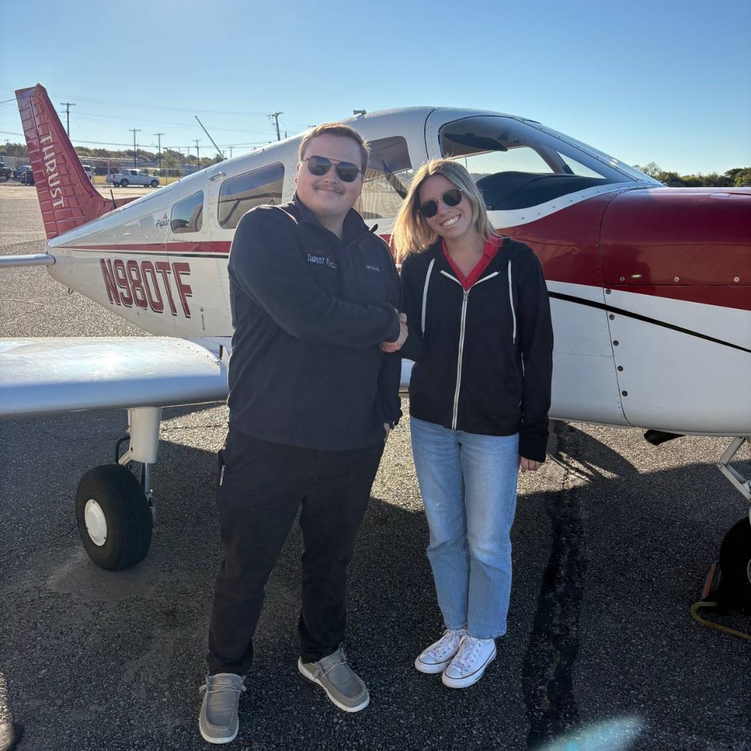 Thrust Student Checkride Pass