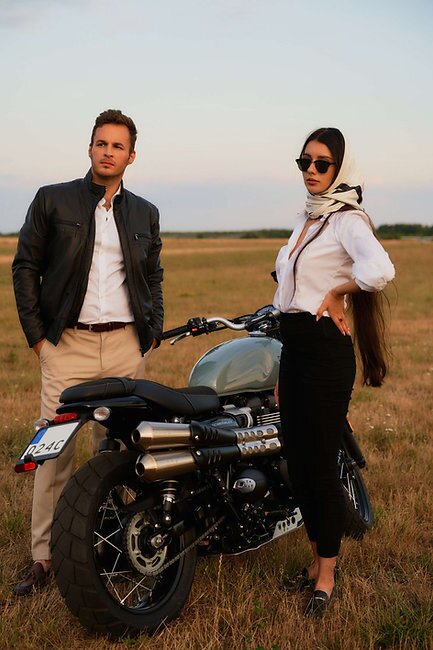 Strato Leather Jacket | Zephyr