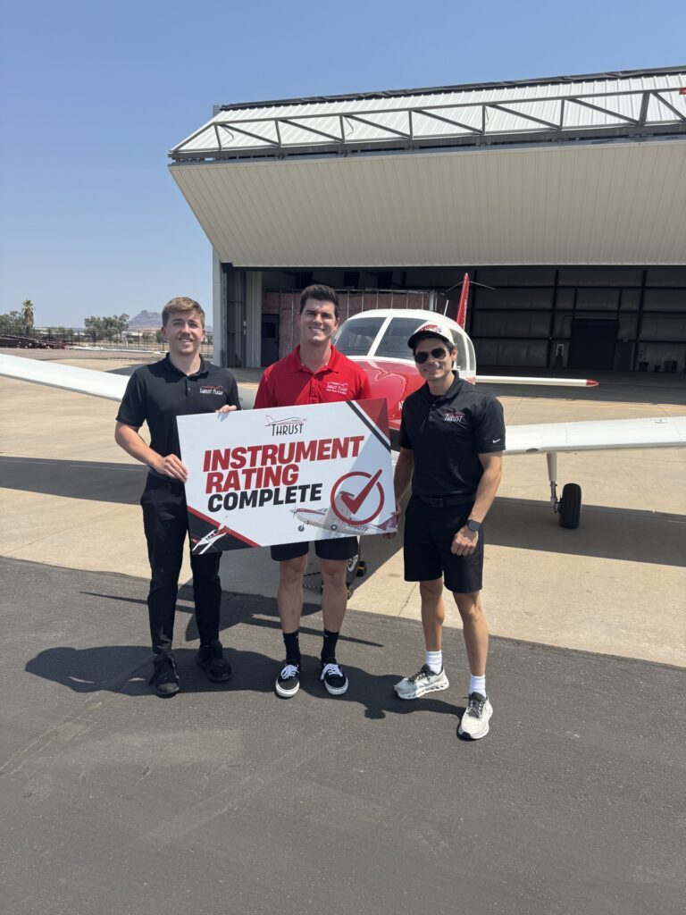 Checkride pass photo – Lane T.