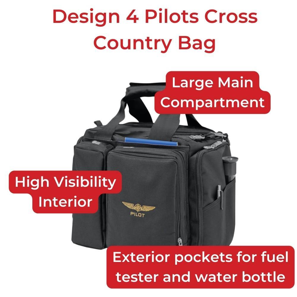 simple flight bag by design 4 pilots cross country