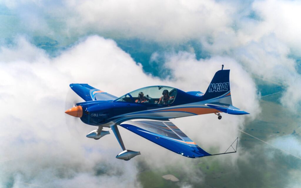 Aerobatic flight training